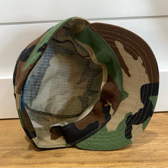 US Military‎ Propper Ripstop BDU Patrol Cap Hat Woodland Camo Size Small - Picture 4 of 5